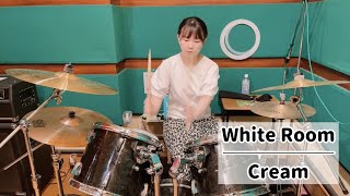 White Room  Cream drums cover [upl. by Aerdnas]