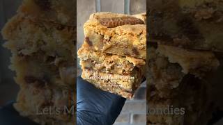 Biscoff Blondie Recipe Description Box [upl. by Selrahc]