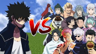 Dabi vs Strongest Jujutsu Kaisen Characters [upl. by Anavas]