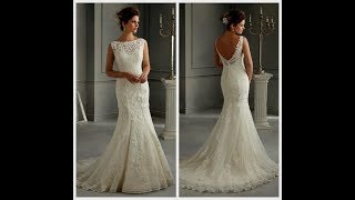 Beautiful Backless Wedding Dresses amp Gowns [upl. by Llevra]