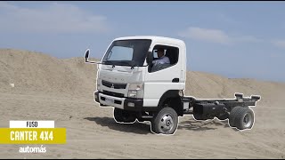 Fuso Canter 4x4  Prueba y Reseña [upl. by Uahsoj]