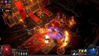 Path of Exile Cooperative Crawling Gameplay [upl. by Earaj]