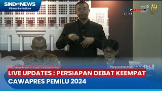 Kesiapan Debat Keempat Cawapres KPU Tidak Ada Perubahan Format dan Tema Debat [upl. by Hameean]