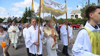 Procesja Bożego Ciała parafii pw Najświętszego Serca Jezusowego w Rzekuniu [upl. by Walton]