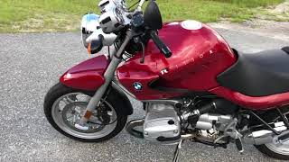 2004 BMW R1150R Walkaround and Exhaust note [upl. by Marlee]