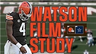 Is Deshaun Watson Done in Cleveland Film Breakdown Every Throw from Browns vs The Dallas Cowboys [upl. by Yalonda]