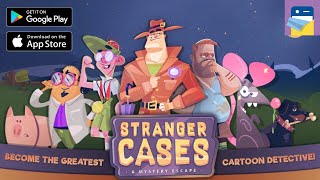 Stranger Cases Levels 1 2 3 4 5 6 7 8 Walkthrough Guide amp iOSAndroid Gameplay by Snapbreak Games [upl. by Lorenza]