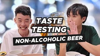 Non Alcoholic Beer Review Are They ACTUALLY Good [upl. by Amoritta213]