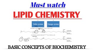 Lipid chemistry biochemistry  Fatty acids classification [upl. by Halet]