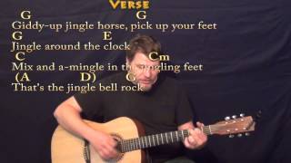 Jingle Bell Rock CHRISTMAS Strum Guitar Cover Lesson in G with ChordsLyrics [upl. by Woodford]