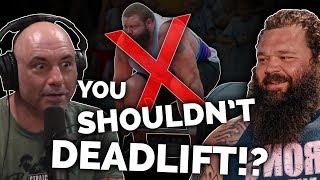 You Shouldnt Deadlift  Response ft The Strength Therapist [upl. by Soelch970]