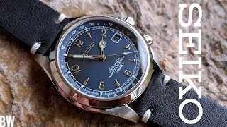 Blue Seiko Alpinist  Ultimate Review  SPB089 [upl. by Adnoryt573]