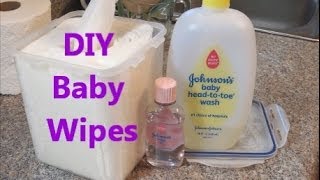 DIY Baby Wipes [upl. by Alfons536]