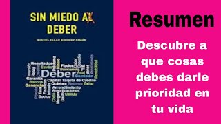 AudiolibroSIN MIEDO AL DEBER  RESUMEN  metasexitopodcastfinanzassuperacionpersonaltips [upl. by Aiahc818]