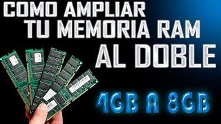 Como instalar una memoria RAM fisica adecuadamente [upl. by Shira]