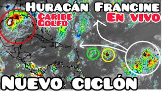 Nuevo ciclón huracán Francine a punto de impactar [upl. by Auhsohey]