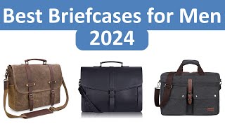 Top 10 Best Briefcases for Men in 2024  Buy on Amazon [upl. by Zeculon]