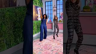 Paula Abdul teaches the original choreography to “Opposites Attract” Those heels 👠🔥 [upl. by Neelya]