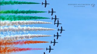 4K Frecce Tricolori  Bagotville International Air Show 2024 [upl. by Ailic]