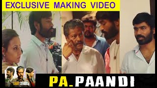 Pa Paandi Official Making Video  Dhanush  Rajkiran  Prasanna  Sean Roldon  Wunderbar Films [upl. by Noryk737]