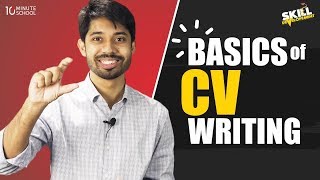 3 Basics of CV Writing  CV Writing  Ayman Sadiq [upl. by Rachael]