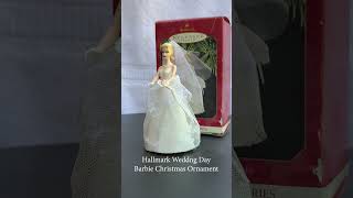 Wedding Day Barbie Hallmark Collectors Series Keepsake Ornament available at treasuretiquecom [upl. by Godrich]