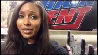 Brandi Rhodes aka NXTs Eden partakes in a week long WWE travel schedule  Video Blog April 16 2014 [upl. by Ahserak825]