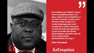 AUX USA Plan de 100js du Pres FELIX TSHILOMBO  surréalisme fantasme ou pragmatisme [upl. by Damien774]