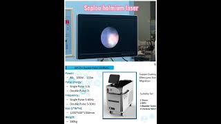 Ureteroscope and Holmium laser 100 Watt in lithotripsy [upl. by Aiekal72]