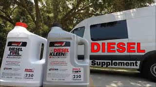 Diesel Fuel Treatment Supplement additive Diesel Engines Mercedes Sprinter RV PS Power Service [upl. by Yzmar832]