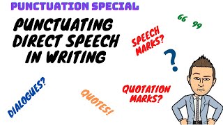 🆕 Punctuating Direct Speech  Primary English 👉 in 4 MINUTES  Improving Writing  SATs  IELTS [upl. by Laundes]