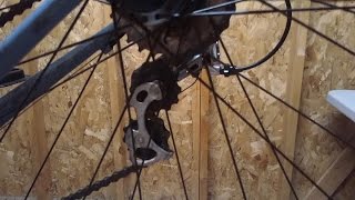 How To Setup And Adjust Rear Derailleur On A Bicycle Bike Blogger [upl. by Laurinda]