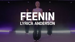 Feenin  Lyrica Anderson  Hey Lim Choreography  THE CODE DANCE STUDIO [upl. by Arahd]