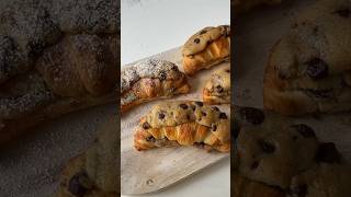 Cookie dough croissants  tastecomau [upl. by Ijies450]