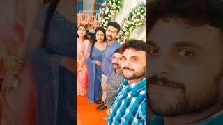 Aneesh amp Parvathy wedding reception ❤️❤️❤️ sidhus vlogs  vineesh venugopal [upl. by Nolrak]