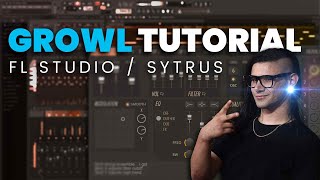 ULTIMATE Skrillex FM Growl Fl StudioSytrus  TUTORIAL [upl. by Nessa]