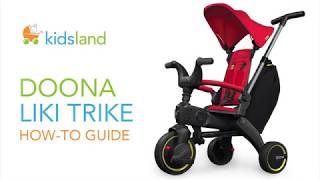 DOONA Liki Trike  StepByStep HowTo Guide by Kidsland [upl. by Eltotsira698]