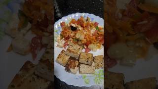 Healthy protein rich dinner  breakfast option shorts food salad healthyrecipes telugucooking [upl. by Leiruh]