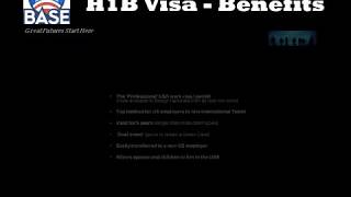 H1Base Reviews The H1B Visa Program H1B Visa Overview Part I [upl. by Oravla550]