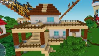 Mini Block Craft How do Craft Holiday House  Crafting Gaming Videos minecraft craft youtube [upl. by Laro440]