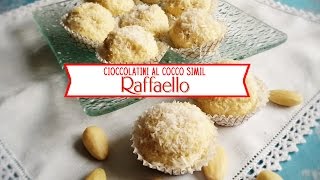 Cioccolatini al cocco simil Raffaello ● Profumi e Sapori [upl. by Ellivnarg]