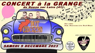 HOT CHICKENS à la Grange de Nouan by Dom Rousseau Live RockBlues [upl. by Budding54]