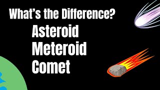 AsteroidCometMeteors Whats the Difference [upl. by Egwan]