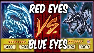 RED EYES vs BLUE EYES DECKS Yugioh Deck Duel [upl. by Margie58]