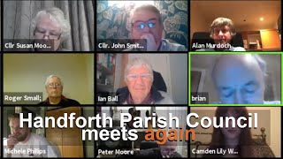 IN FULL  Handforth Parish Council Planning Meeting  17 Feb 2021 [upl. by Trix]