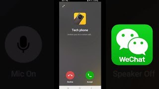 Wechat tencent 2022 incoming call audio amp video call [upl. by Ainosal]