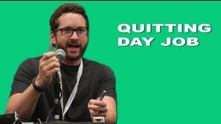 Rooster Teeths Burnie Burns Quitting Day Job  ScreenSlam [upl. by Royal]