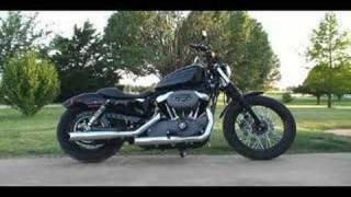 08 Harley Davidson Nightster Vance and Hines Short Shots [upl. by Meda]