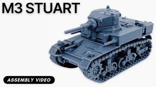 M3 Stuart Assembly Video [upl. by Julita716]