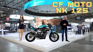 2025 CF MOTO NK 125 UNVEILED CUT THE EDGE  NEXT GENERATION [upl. by Nnylram]